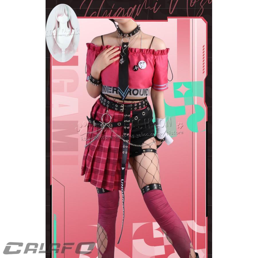 人気新作N0.1にじさんじ VTuber 石神ぞみ コスプレ衣裝 レディース コスプレ衣装 変装 仮装