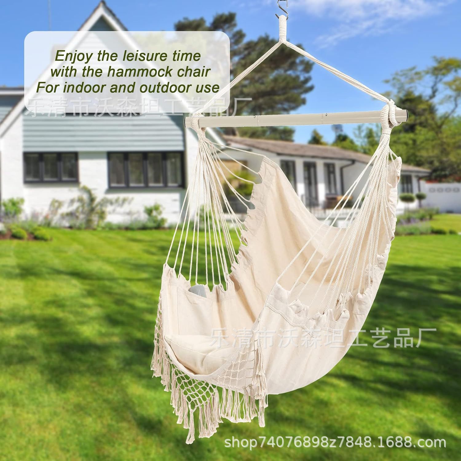 屋外キャンプスイングチェアポータブルハンモック折りたたみ椅子屋内スイングバスケットシートシンプルハンギングチェア