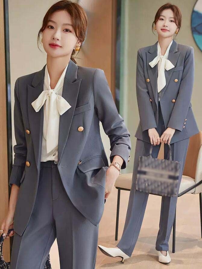 リクルートスーツ 体型カバー 事務服 オフィス ビジネススーツ レディース キャリア 通勤 カジュアルスーツ 就活 アップ OL ママスーツ スーツ 卒業式 セレモニースーツ 2点 パンツスーツ ジャ