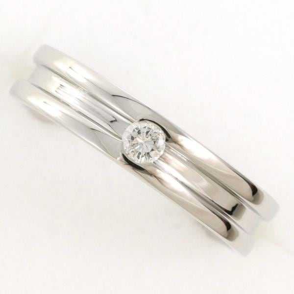 PT900 プラチナ リング 指輪 9号 ダイヤ 0.07 総重量約6.0g ジュエリー 中古