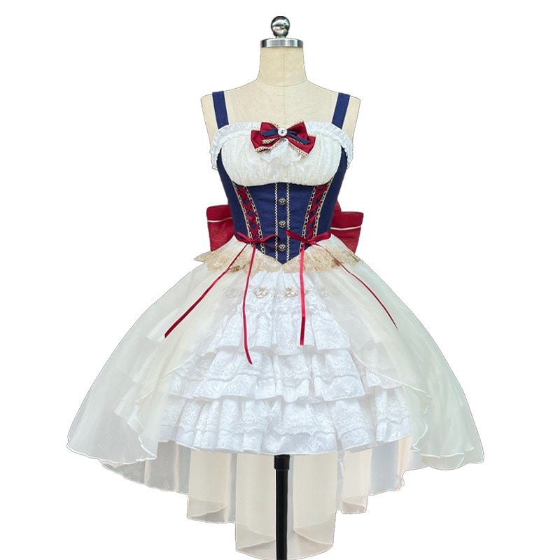 童話プロローグの白雪姫の着やせワンピース ロリータワンピース