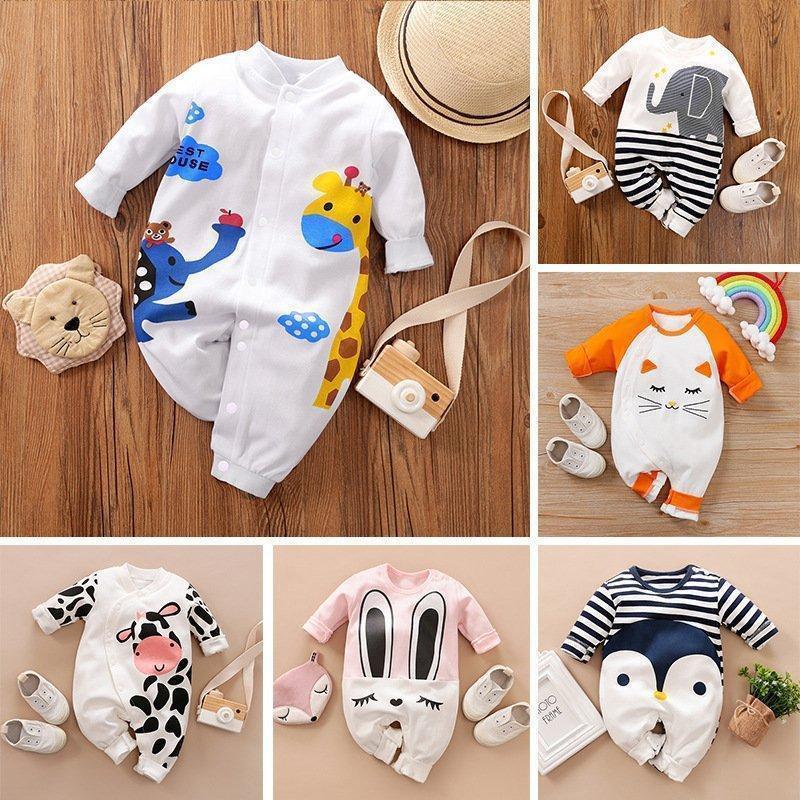 ロンパース 70 新生児 秋冬 80 90 長袖 おしゃれ 安い オーバーオール ベビー 女の子 子供服 男の子 赤ちゃん 韓国 ベビー服 春夏 出産祝い プレゼント