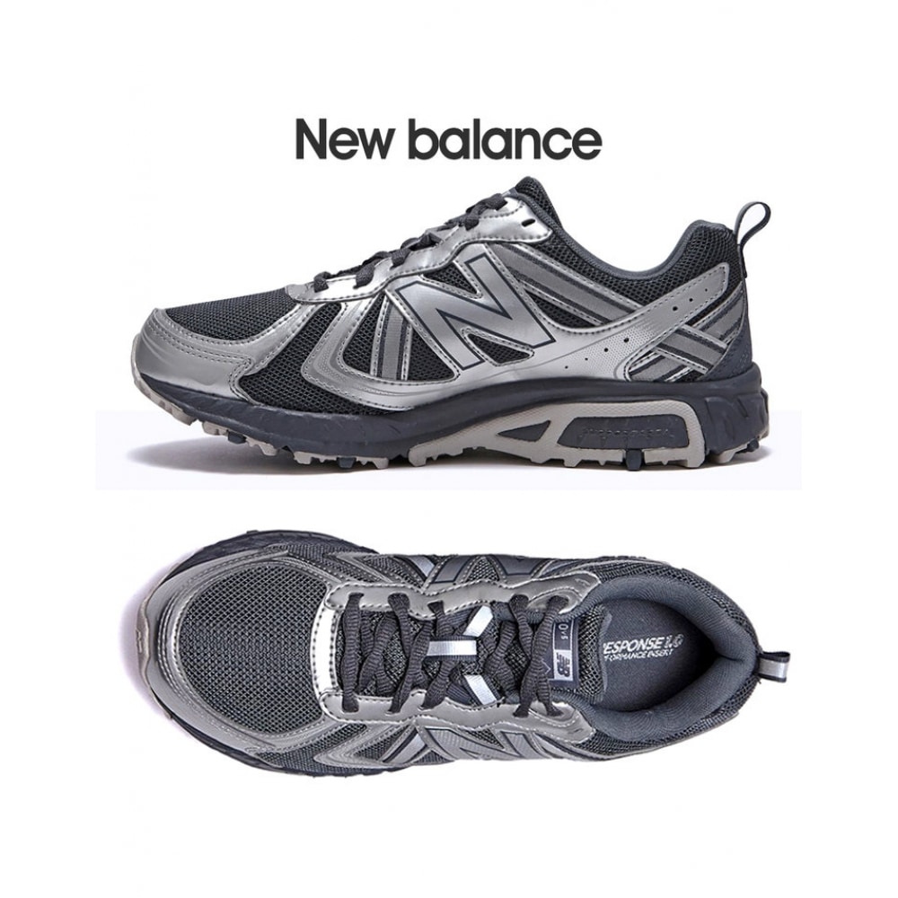 ニューバランス 410 ランニングシューズ グレーマター MT410GS5
