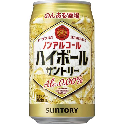 【ノンアルコールハイボール】 のんある晩酌 サントリー のんある酒場 350ML 24本
