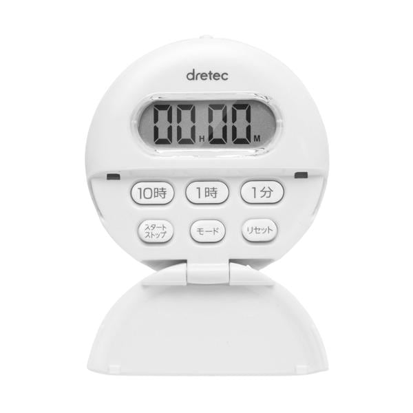 �N���b�v�t�o�C�u�^�C�}�[ T-558WT [�z���C�g]