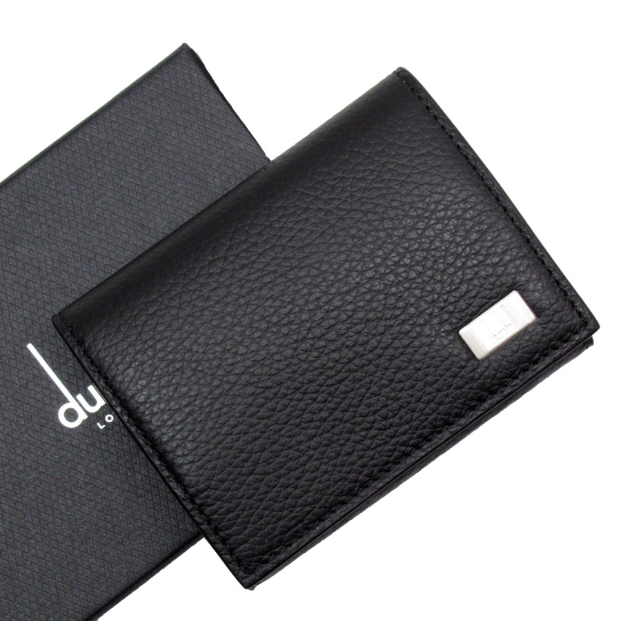 ダンヒル Dunhill コインケース レザー ブラック メンズ t18953k