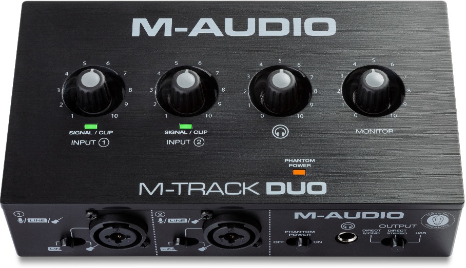 エムオーディオ M-TRACKDUO USBオーディオインターフェース MTRACKDUO 6,776円