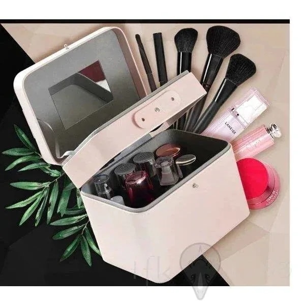 コスメボックス　メイクボックス 化粧品収納　小物収納入れ　ホコリ防止　収納ボックス 大容量収納