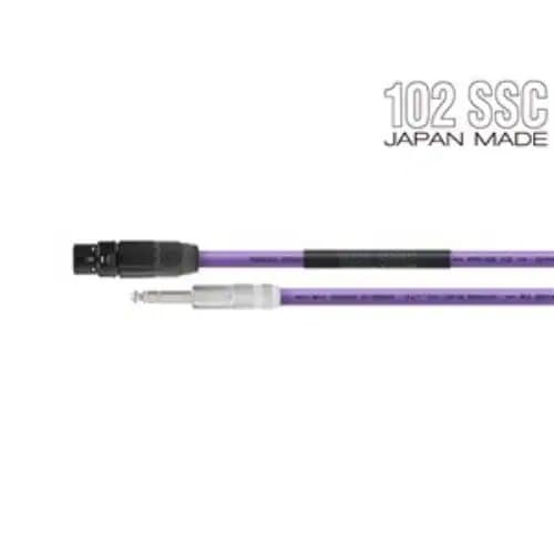 オヤイデ PA-02-XFT-V2-1.0 マイクケーブル (XLRメス-TRS) 1.0m