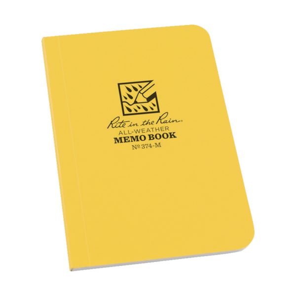 （まとめ） ライトインザレイン ソフトカバーブック横開きタイプ イエロー 374-M 1冊 (×5セット)