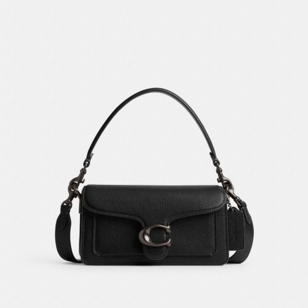 COACH (コーチ) タビーショルダーバッグ 20 CM546 V5BLK
