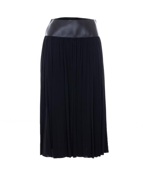 ALAIA Women Mid Skirts AA9J2488J050C 995 Black