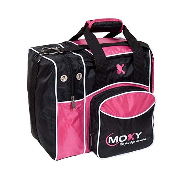 Moxy Duckpin Deluxe Tote Bowling Bag- Pink/Black 並行輸入品 15,695円
