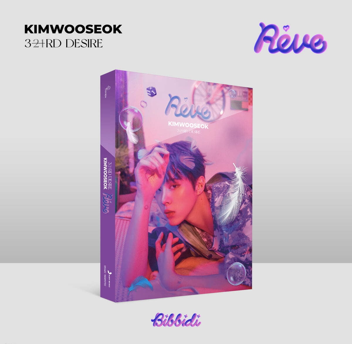 【未開封新品】（CD ）キム・ウソクミニ3集3RD DESIRE Reve Bibbidi ver