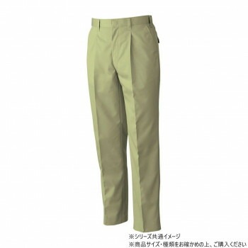 桑和 4449 ワンタックスラックス 70サイズ マスタード（92）