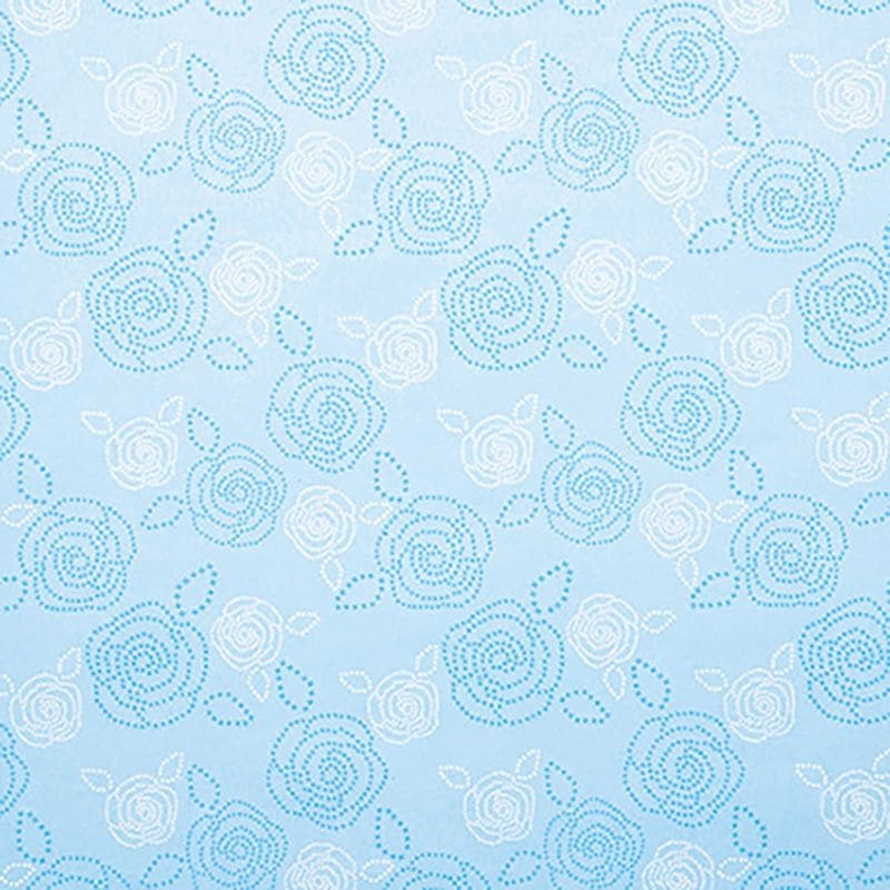 シモジマ HEIKO 包装紙 花柄 半才 ステッチローズ LB 100枚 758x523mm ラッピング用品 002312714