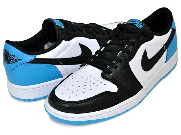 エアジョーダン 1 レトロ ロー OG cz0790-104 ホワイト ダークパウダーブルー ブラック