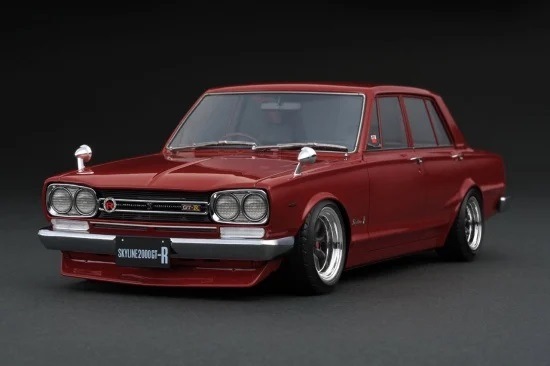 ignitionモデル 1/18 Nissan Skyline 2000 GT-R (PGC10) Red【IG3548】 ミニカー IG3548 ニッサン スカイライン 2000 GT-R レッド