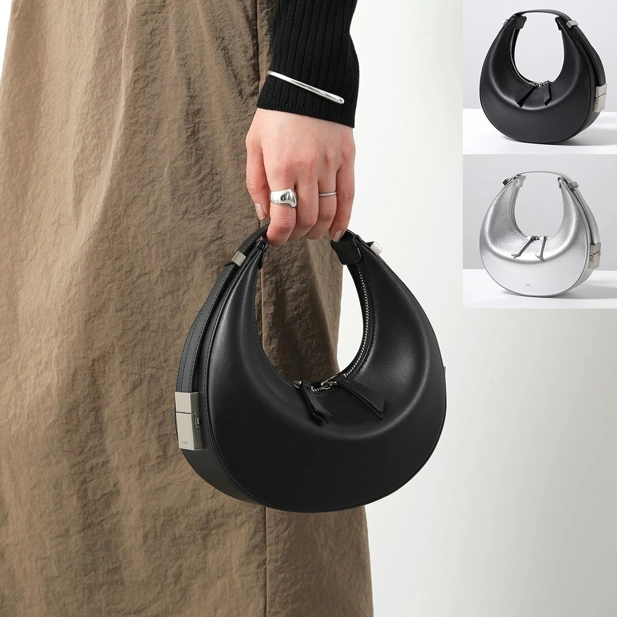 OSOI オソイ ハンドバッグ TONI MINI レディース レザー ミニバッグ ロゴ 鞄 カラー2色 【mega】