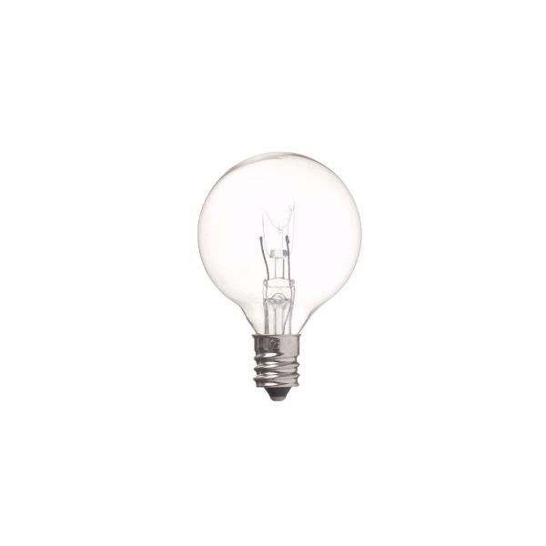 (まとめ)YAZAWA ベビーボール球 G40 E12 40W クリア G401240C(×20セット)