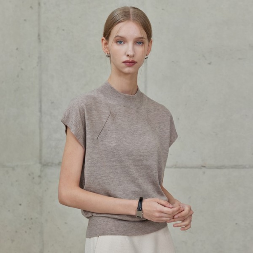 (リアーナニューヨーク) ウールハーフネックニットプルオーバーRSHKPO040