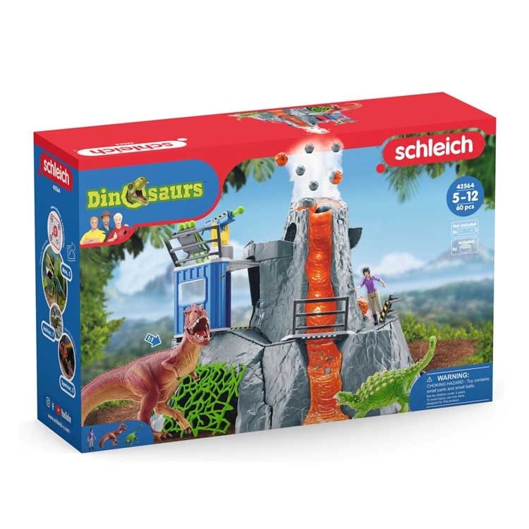 シュライヒ 恐竜 火山大爆発！ダイノアドベンチャー 42564N schleich