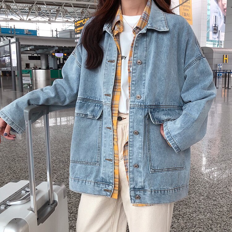 2color レディース トップス アウター 羽織り ジャケット コート ハーフジャケット デニム