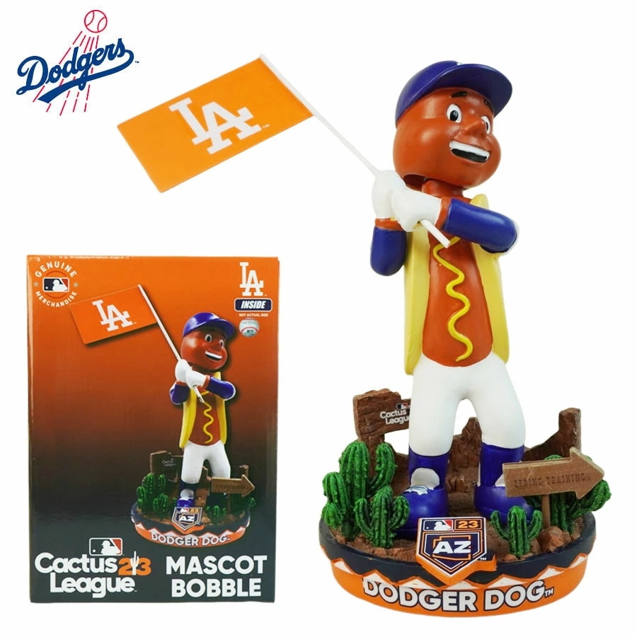 ロサンゼルス ドジャース 公式 ボブルヘッドFOCO LA DODGERS CUSCTUS 23 LEAGUE MASCOT BOBBLEアリゾナ カクタスリーグ 23 ドジャ