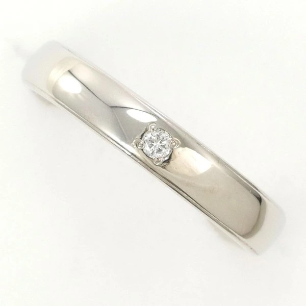 セントピュール PT1000 リング 指輪 7号 ダイヤ サファイア ジュエリー 中古