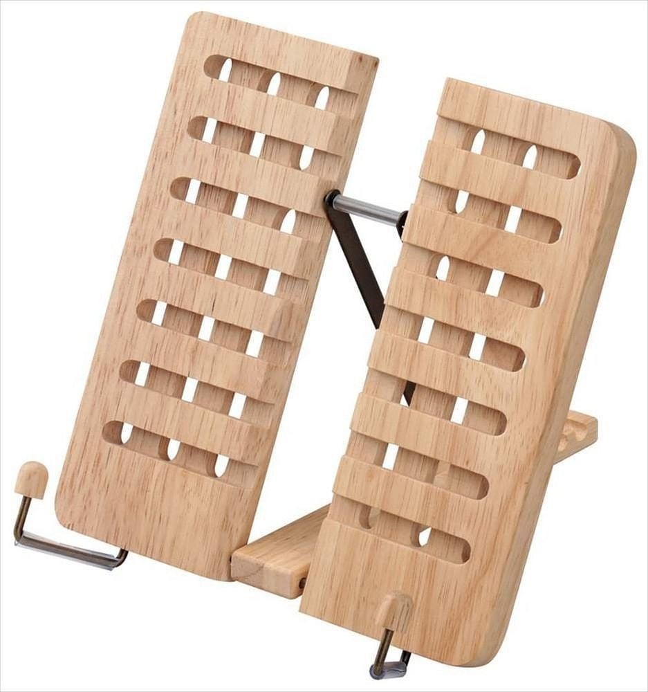 （まとめ買い）アンティークブックスタンド M ナチュラル BM19 [x3]