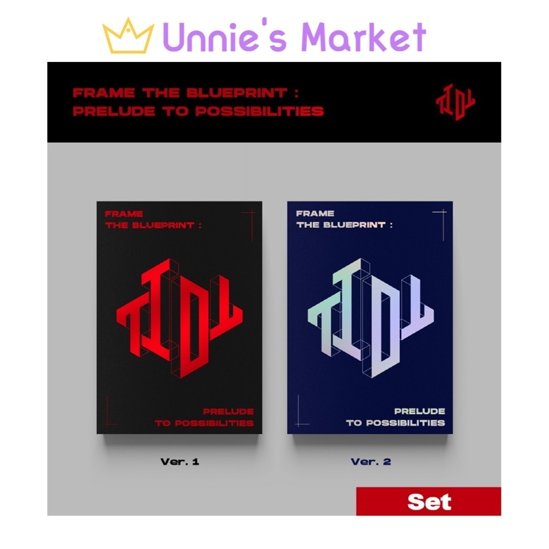 [SET] TIOT - Frame the Blueprint : Prelude to Possibilities CD (Ver.1, Ver.2)