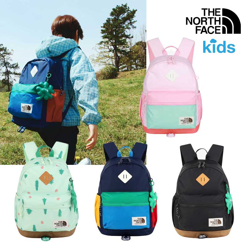 キッズ バークレーパック M NM2DS08 キッズ用 軽量 撥水加工 通学対応 水筒収納リュック
