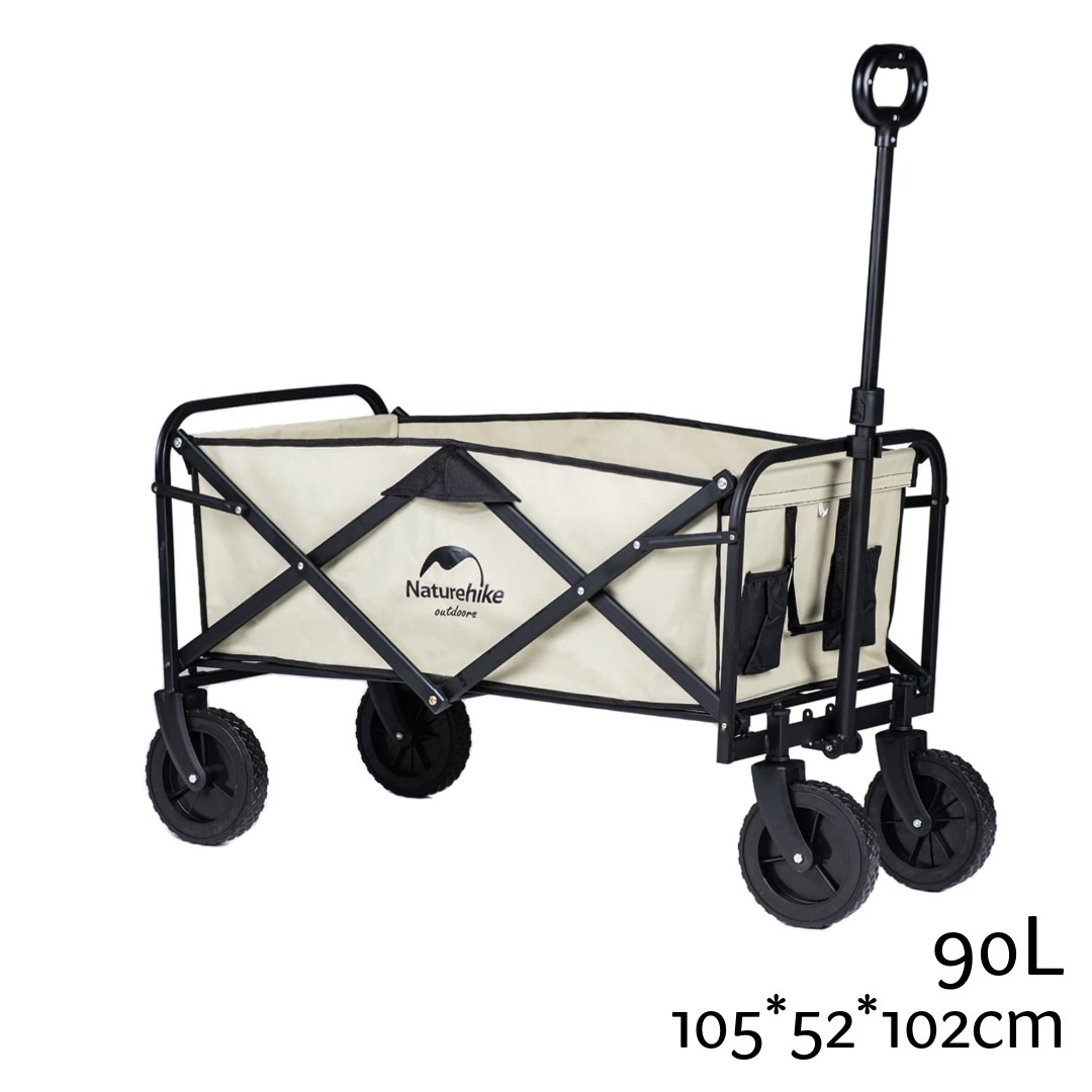 キャリーワゴン アウトドアワゴン ネイチャーハイク Naturehike 90L 折りたたみ 大容量 キャンプ フェス 頑丈 19PJ001
