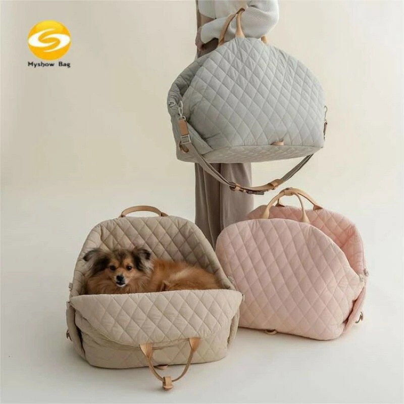 2個でさらにお安く！3WAY ペットキャリー M 犬 キャリーバッグ 猫 ドライブボックス ペット キャリー 旅行 通院 電車移動 避難用 折り畳み 通気性 安定性