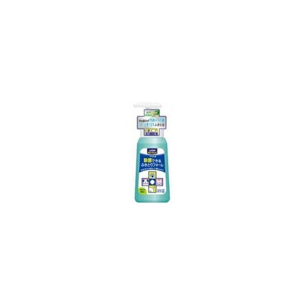 【1ケース】【お取り寄せ対象品】ペットキレイ 除菌できるふきとりフォーム 250ml[ライオン商事] *18個