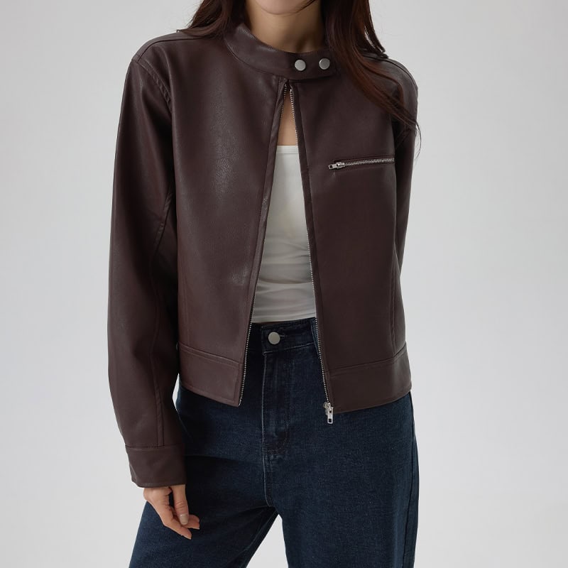 センドクロップライダーレザージャケット