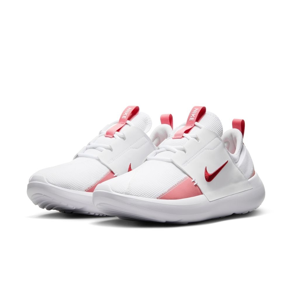 スニーカー ウィメンズ EシリーズAD DV8405 103 通気性 クッション性 軽量 白