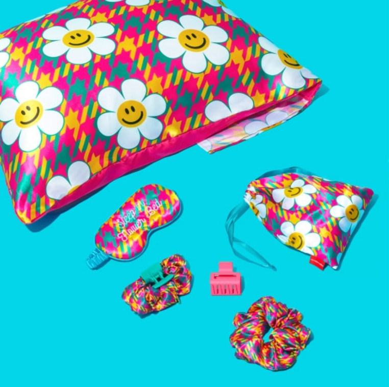 [ウィグウィグル]スリップトラベルセット - Hound Tooth Check