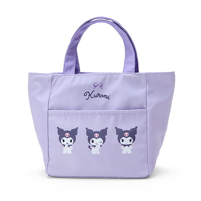 他サイト： サンリオ(SANRIO) サンリオ クロミ 保冷ランチバッグ ランチバッグ クロミちゃん kuromi 21×30×11.5cm キャラクター SANRIO 805572の商品画像
