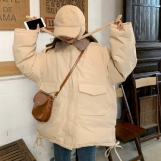 ミリタリージャケット ベージュ グリーン アウター ジャケット スリム 細身 ストレート スマート