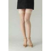 医療用弾性ストッキング　レックスフィット　薄手ストッキング　爪先あり　中圧　Sサイズ　ミディアムベージュ2751