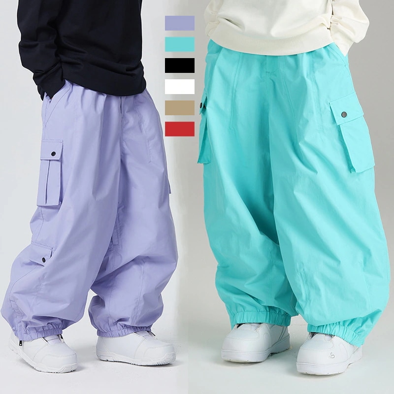 スノーボードウェア スノボウェア カーゴパンツ スキーウェア ズボン ロングパンツ レディース メンズ 男女兼用 スノーボード
