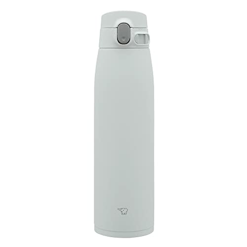 象印マホービン(ZOJIRUSHI) 水筒 シームレスせん 大容量 950ml ワンタッチ ステンレスマグ マットグレー ふたとパッキンが一体化 お手入れ簡単 洗う点数3点のみ SM-VS95-HM
