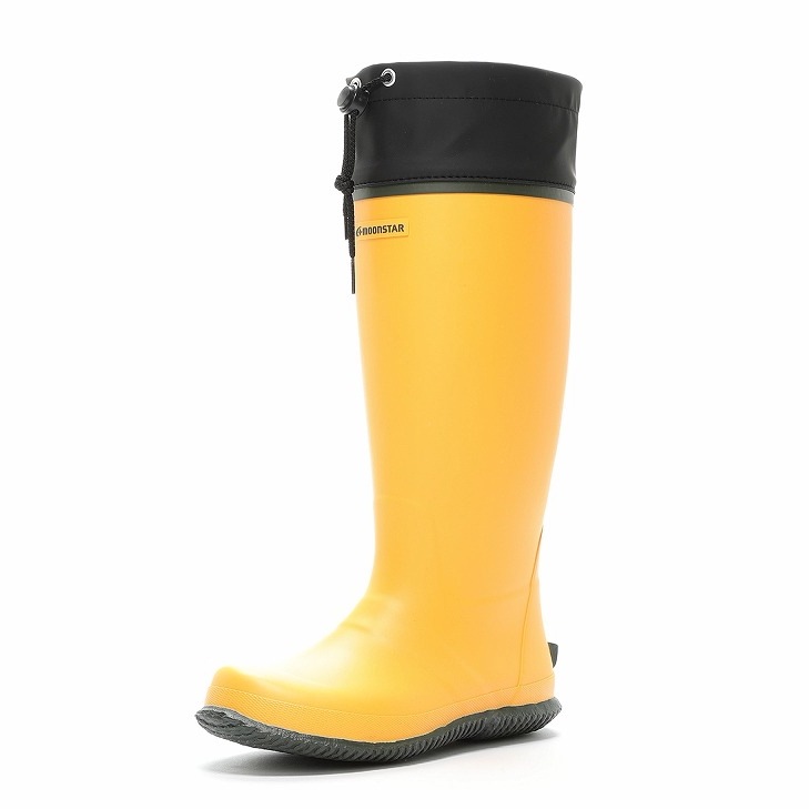 レアリゼ realiser メンズ/レディース ワーク シューズ MS RLS04 マスタード レインブーツ 農作業 ガーデニング 梅雨 防水 ユニセックス 抗菌防臭 軽い 軽量 コンパクト 長靴