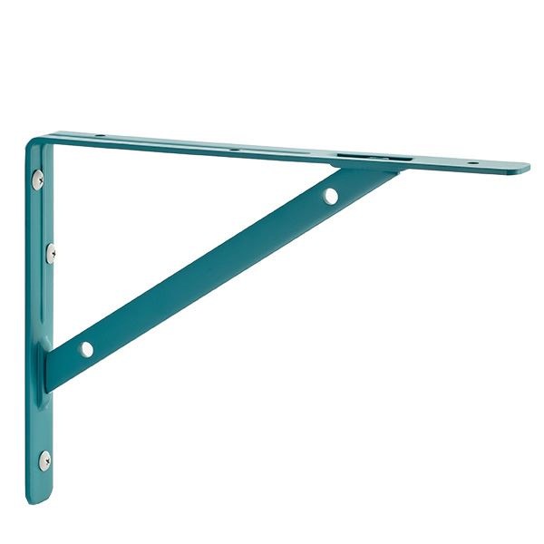 棚受け金具/ブラケット L #03 グリーン 1組/2本入 スチール製 Bracket 業務用 建材 建築金物 5,323円