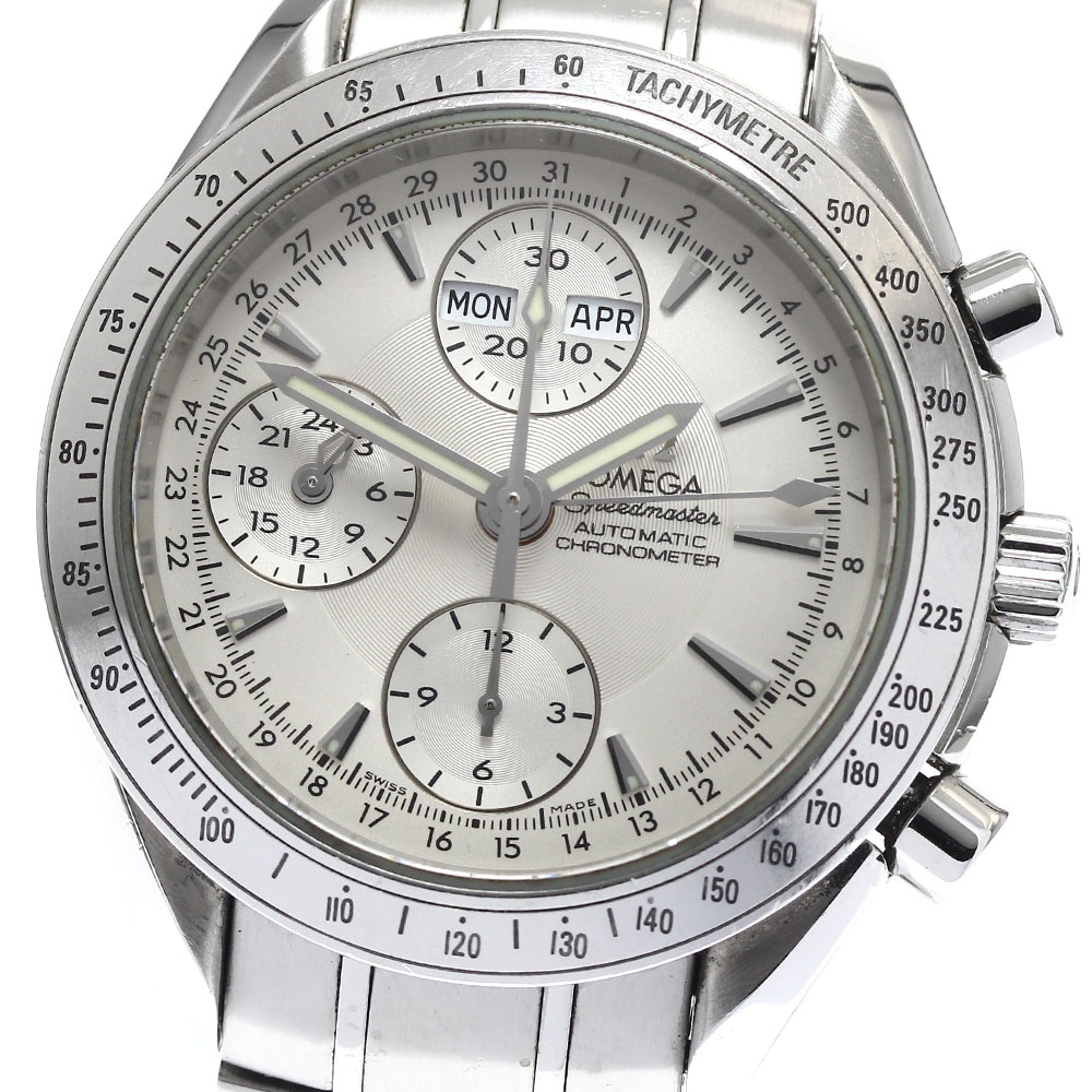 オメガ OMEGA 3221.30 スピードマスター トリプルカレンダー クロノグラフ 自動巻き メンズ 保証書付き_894943【中古】 168,800円