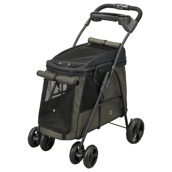 わんわんカート 中型犬用 25kg以下 モスグリーン