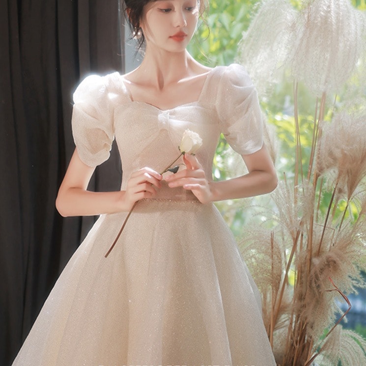 イブニングドレス 2024 ホストハイエンドブライズメイド証明書ドレスアートテスト婚約