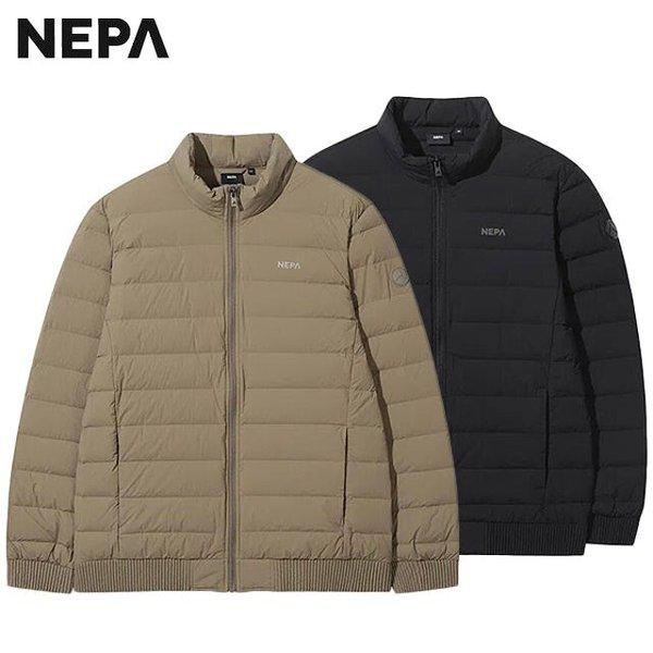 春秋用/冬用 男性用コルベット ストレッチチューブ 軽量グースダウンジャケット - 7L72028