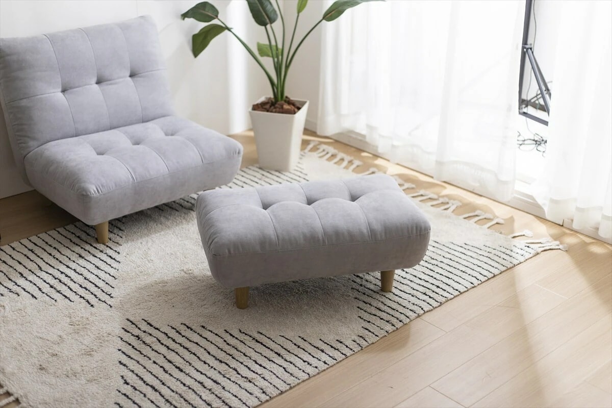 【単品】Moln オットマン　オットマン　ローソファ　コンパクト　ワンルーム　一人暮らし 7,601円